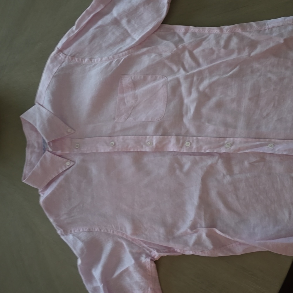 Brooks Brothers Irish Linen Button Down Shirt
